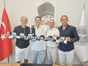 Tribünlerin Efsane İsmi Hayati Kaya’dan Marmaris Belediyesi Spor Kulübü’ne Ziyaret