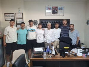 UEFA’da Avrupa İkincisi Olan Trabzonspor U19 Takımından Marmaris’e Anlamlı Ziyaret