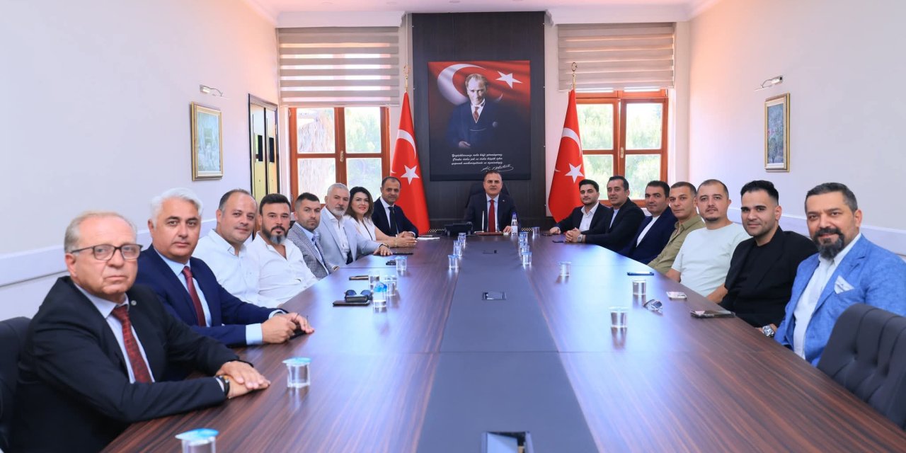 Muğlaspor Yönetimi, Vali Akbıyık ve Başkan Aras’ı Ziyaret Etti