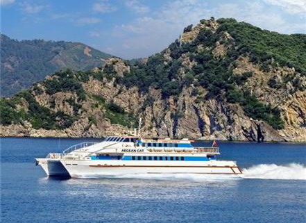 Bodrumdan Rodosa hızlı deniz otobüsü seferi