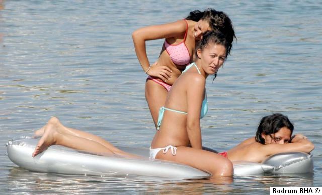 Muğla sahilleri alev alev!