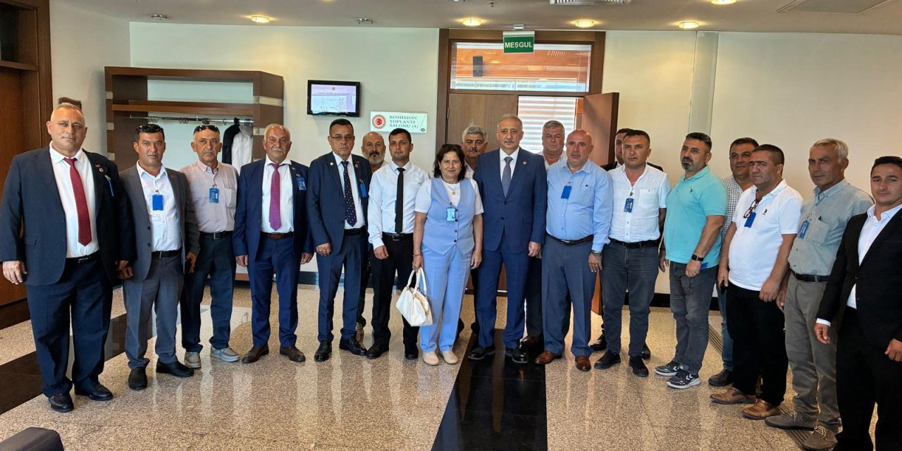 Milletvekili Kadem Mete, Muğlalı Muhtarlarla Ankara’da Buluştu