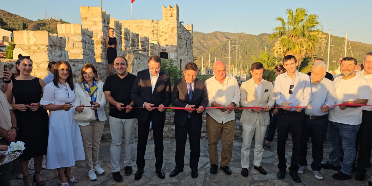 Marmaris’te tarihle deniz buluştu