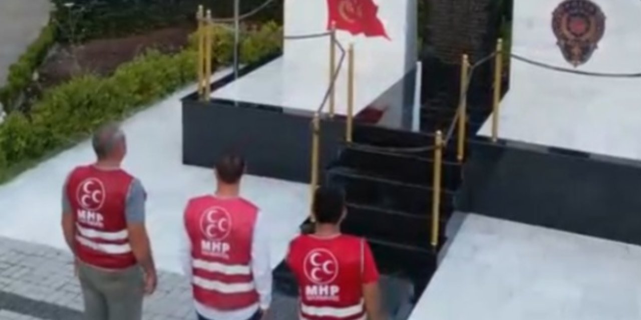 MHP Marmaris İlçe Teşkilatı, Şehidimiz Nedip Cengiz Eker’i Unutmadı