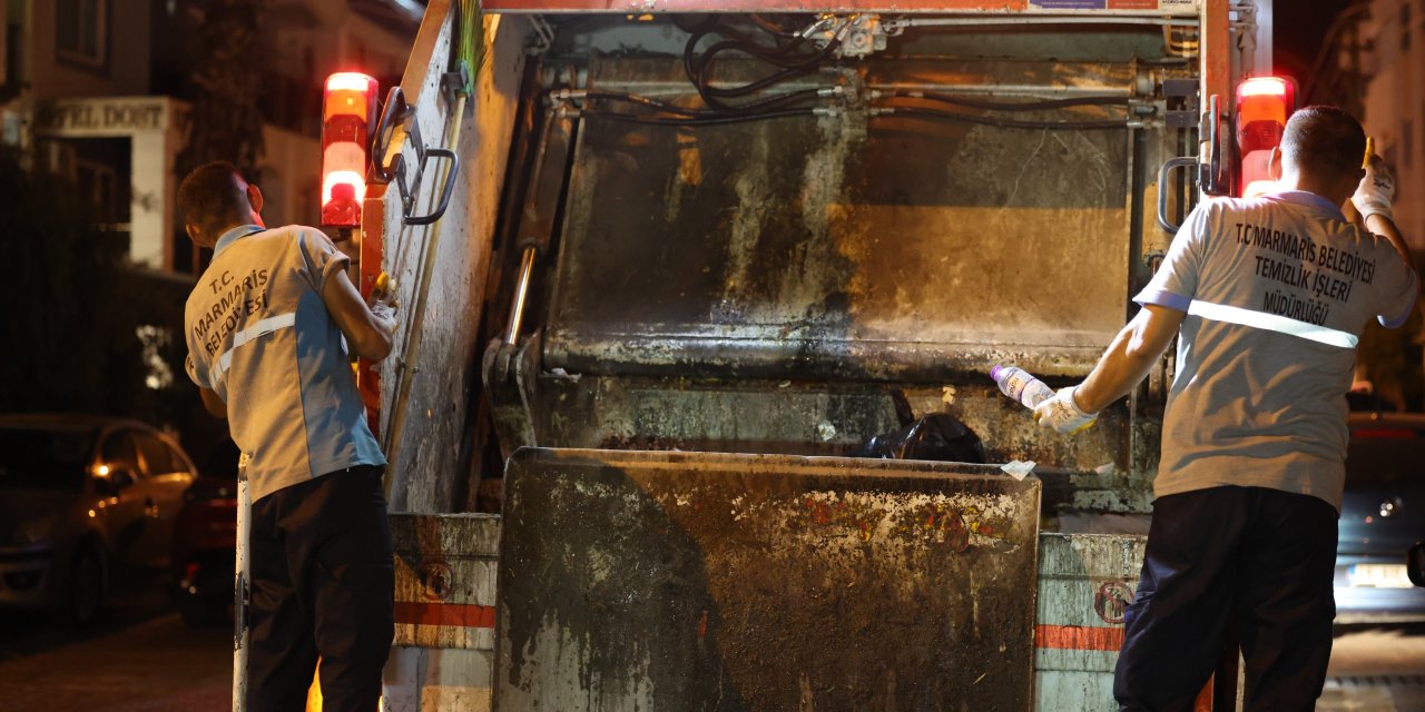 TEMİZLİKTE YOĞUN MESAİ
