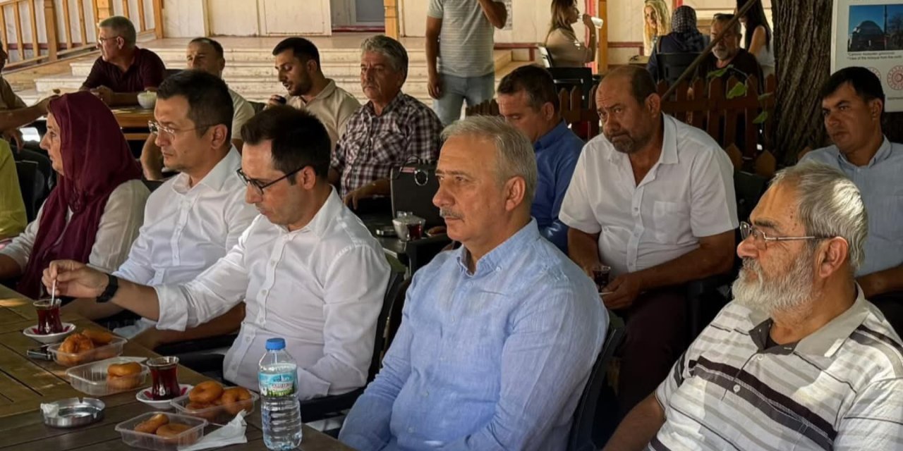 AK Parti Muğla Milletvekili Kadem Mete Ula’da Lokma Hayrına Katıldı, Muhtarlarla Buluştu