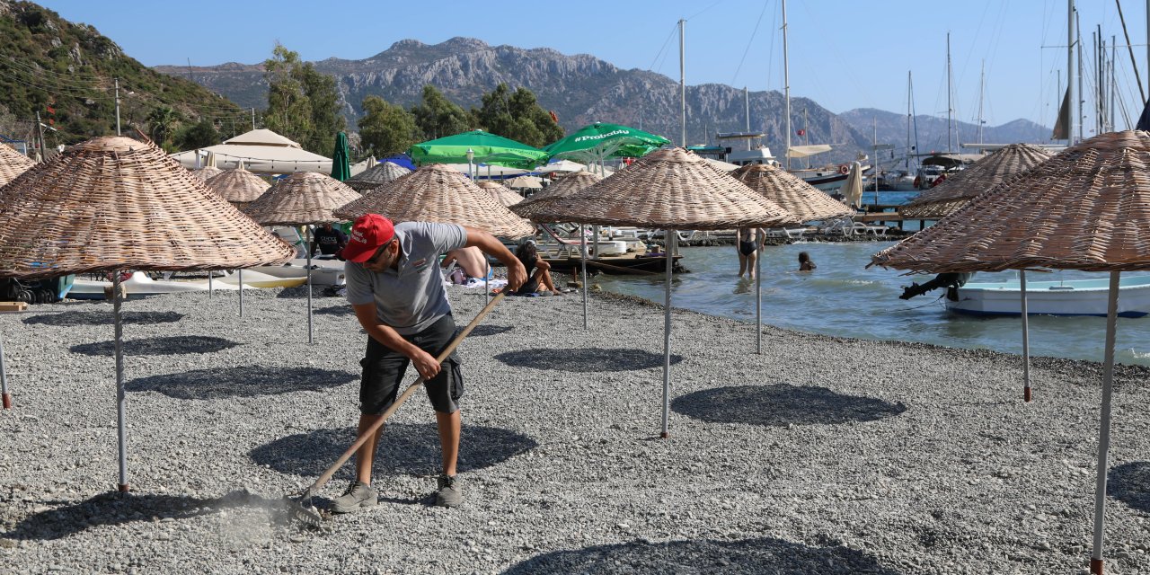 SÖĞÜT HALK PLAJINA KONFOR GELDİ