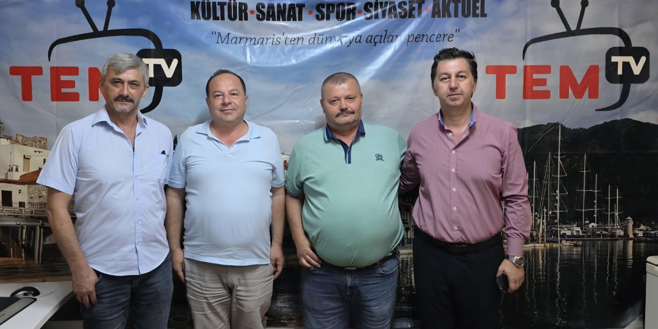 Marmaris’te Esnaf ve İşletmeciler Gündem Gazetesi’ni Ziyaret Etti