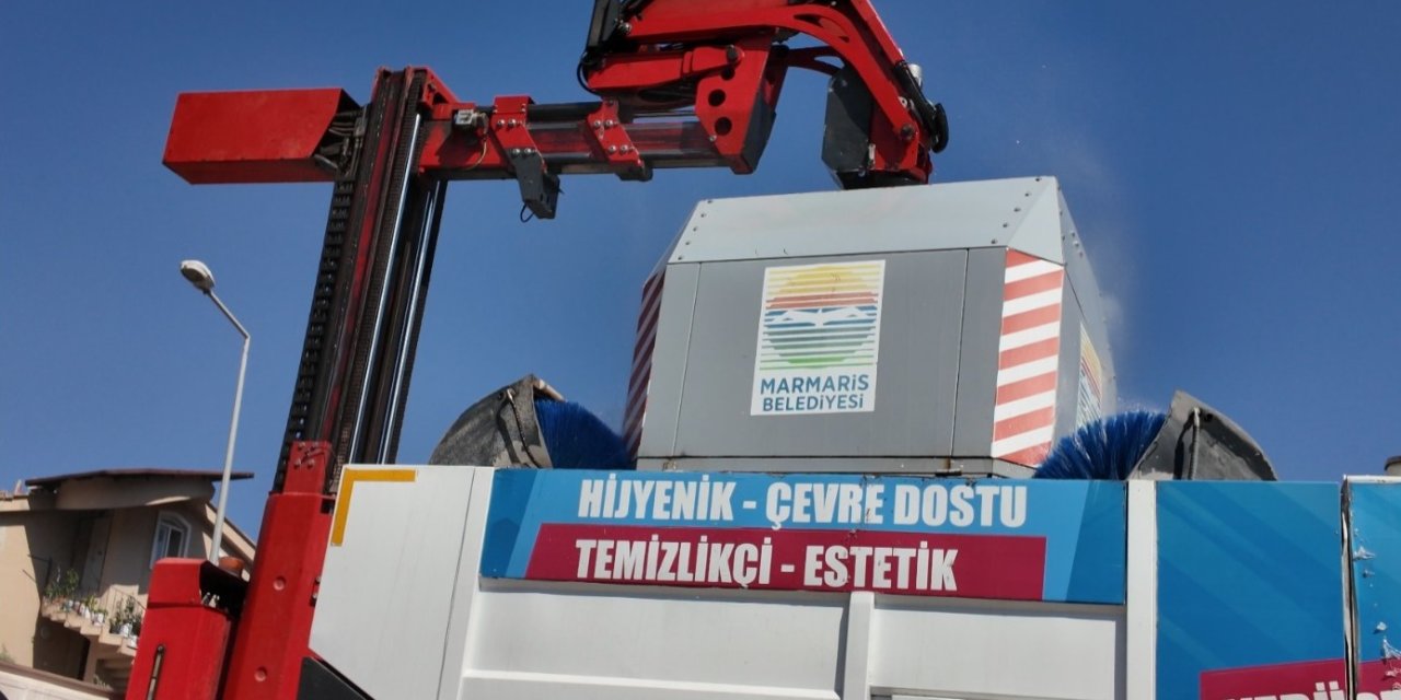AKILLI KONTEYNERLER TERTEMİZ OLDU