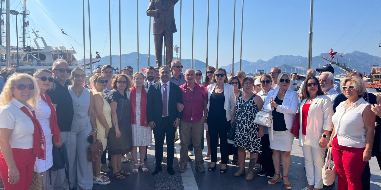 CHP 102. Kuruluş Yıldönümünü Marmaris’te Kutladı