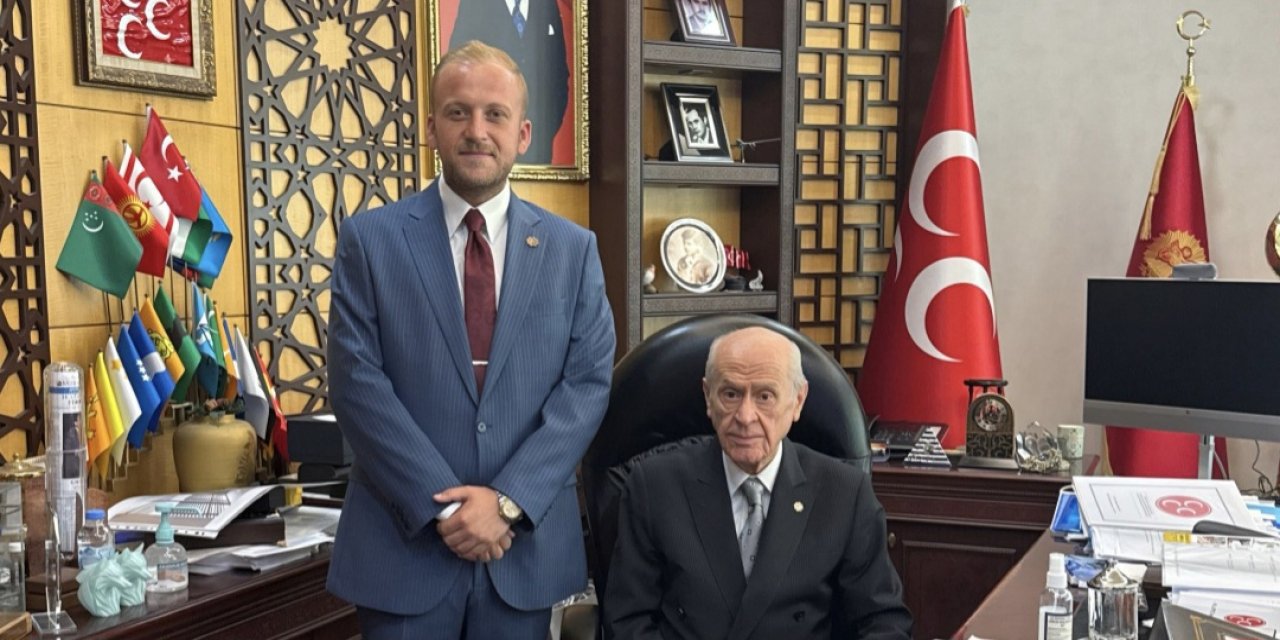 MHP Muğla İl Başkanı Burak Demirel’den Genel Başkan Devlet Bahçeli’ye Ziyaret