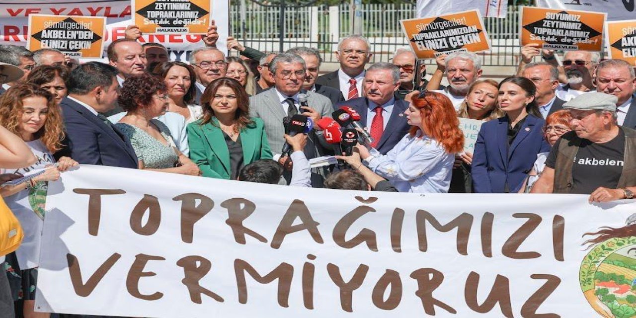 Milletvekili Özcan, Bakan Yumaklı’ya Akbelen’deki zeytin katliamını sordu:  “Hukuki süreçler devam ederken şirketin zeytin kesim