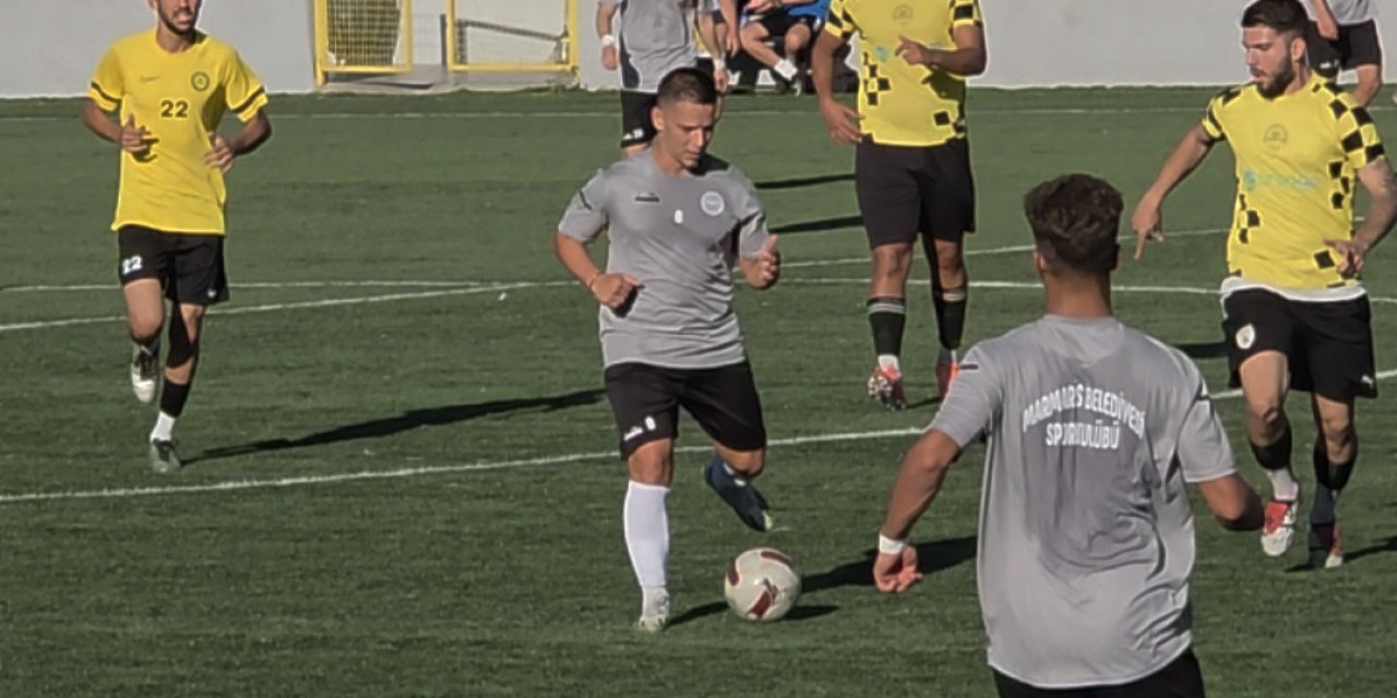 Marmaris Belediyespor Hazırlık Maçında Farklı Galip