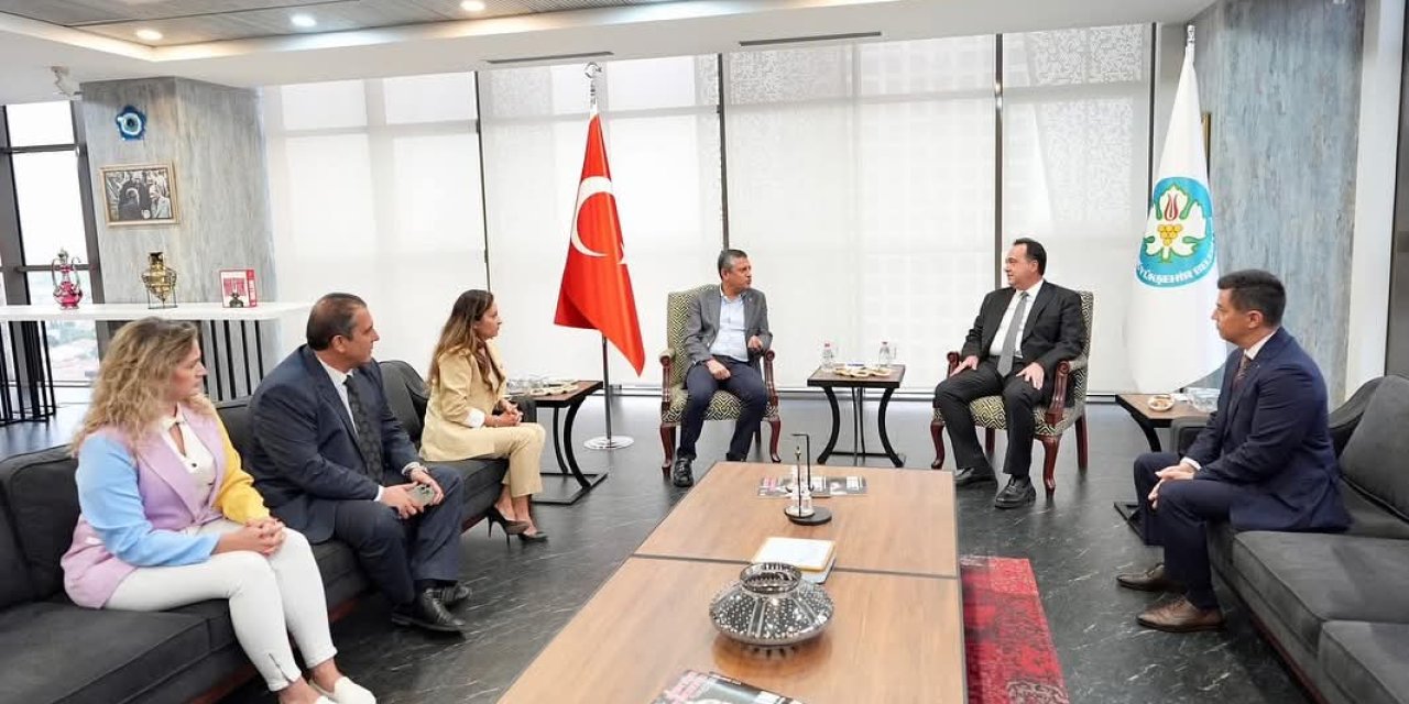 Marmaris Belediye Başkanı Ünlü, Genel Başkan Özel ile Görüştü