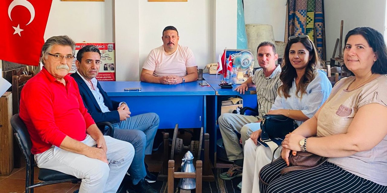 Muğla Büyükşehir Belediyesi’nden Milas Yörük Türkmen Kültür Derneği’ne Ziyaret