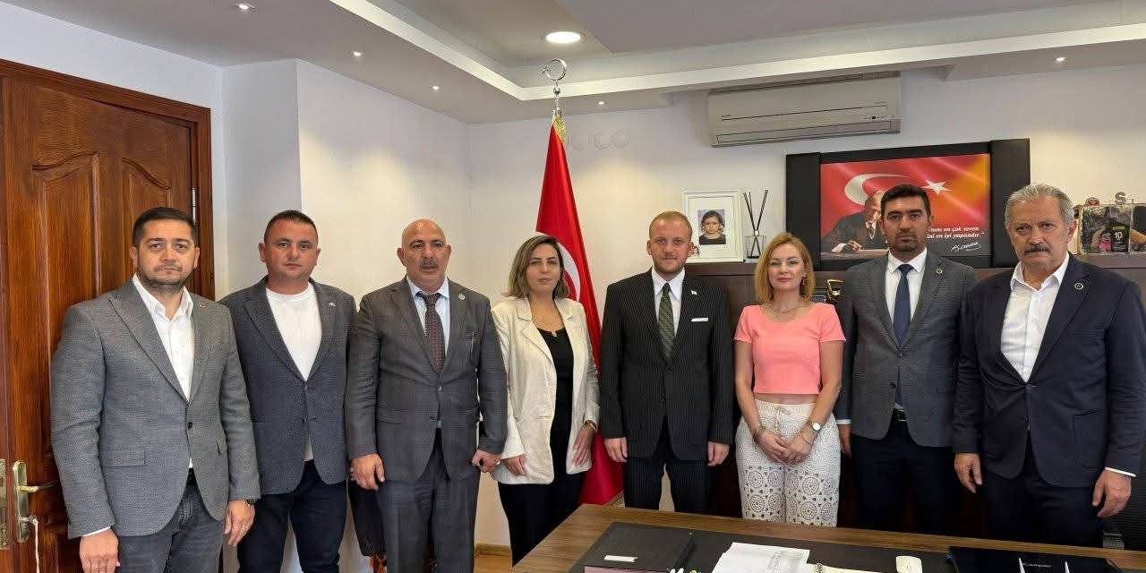 MHP Heyeti Datça’da Gazeteyi Ziyaret Etti