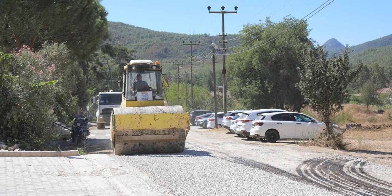 MARMARİS’İN KIRSAL MAHALLELERİNDE ULAŞIM KONFORU ARTIYOR