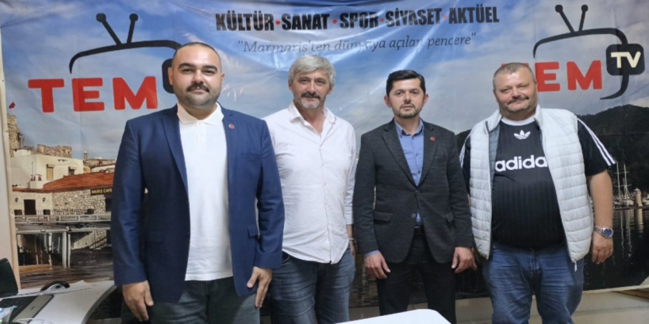 Sarıana Muhtarı Ünal Yıldız’dan Nezaket Ziyareti