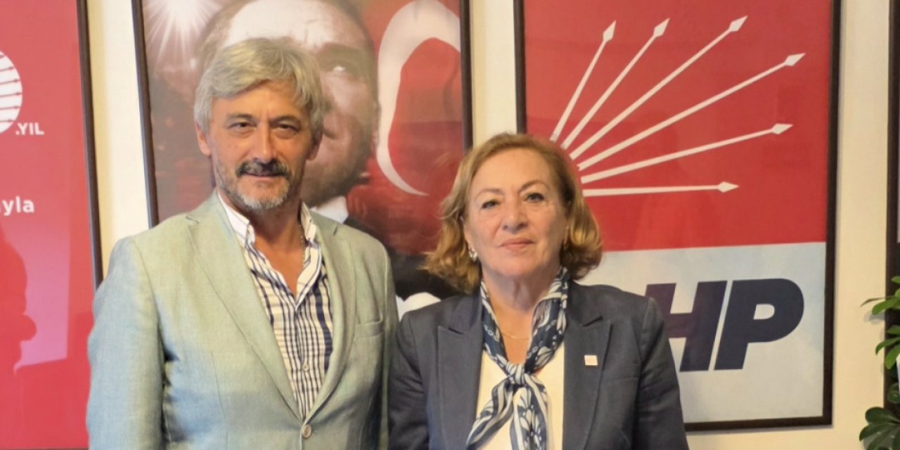 Temel Irmak’tan CHP İlçe Başkanı Pelin Özbozdağ’a Ziyaret