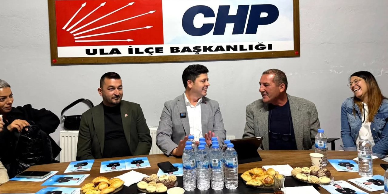 CHP Muğla İl Başkan Adayı Nail Kızıl, Ula İlçesinde Delegelerle Buluştu