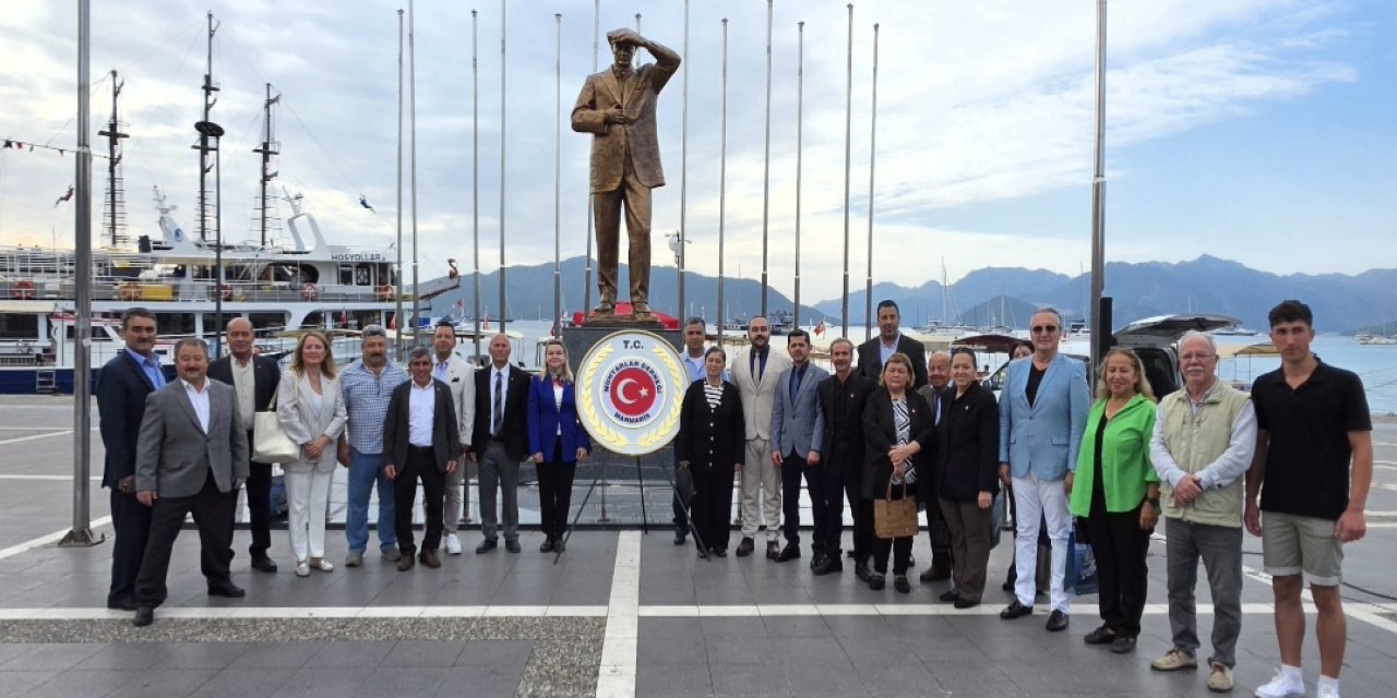 19 Ekim Muhtarlar Günü Marmaris’te Törenle Kutlandı