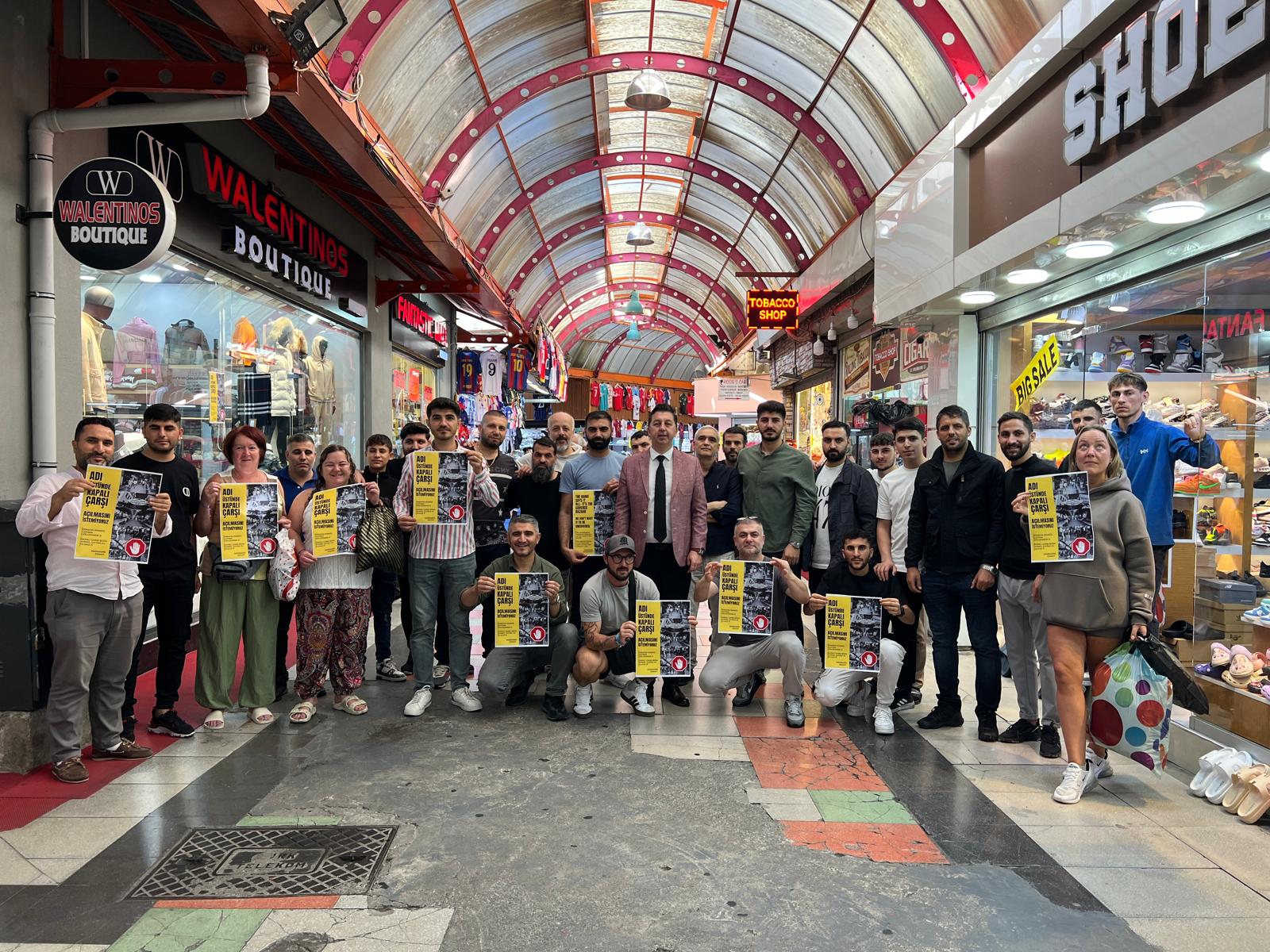 Marmaris Esnafı: “Kapalı Çarşı’nın Üstü Kaldırılmasın”