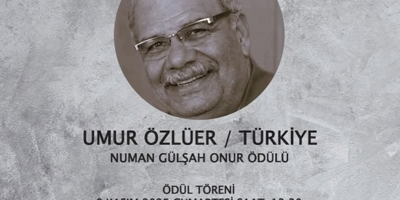 Numan Gülşah Onur Ödülü Umur Özlüer’e