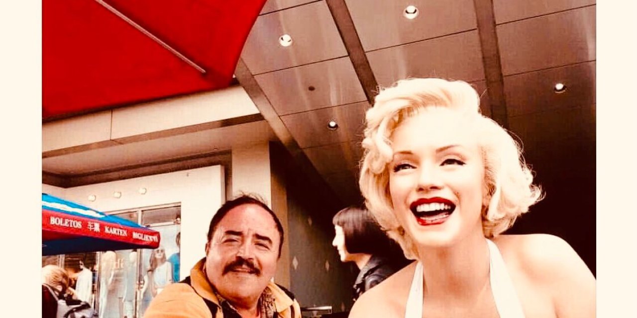 MARİLYN MONROE BENZERİ MELEK KARAHAN NAM-I DİĞER MERDİN MONROE