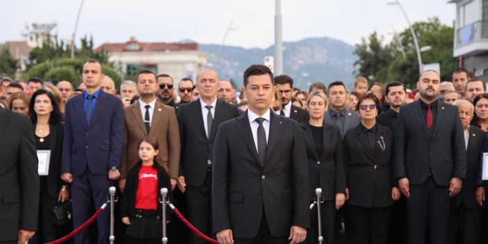 MARMARİS ATATÜRK’Ü HASRETLE ANDI