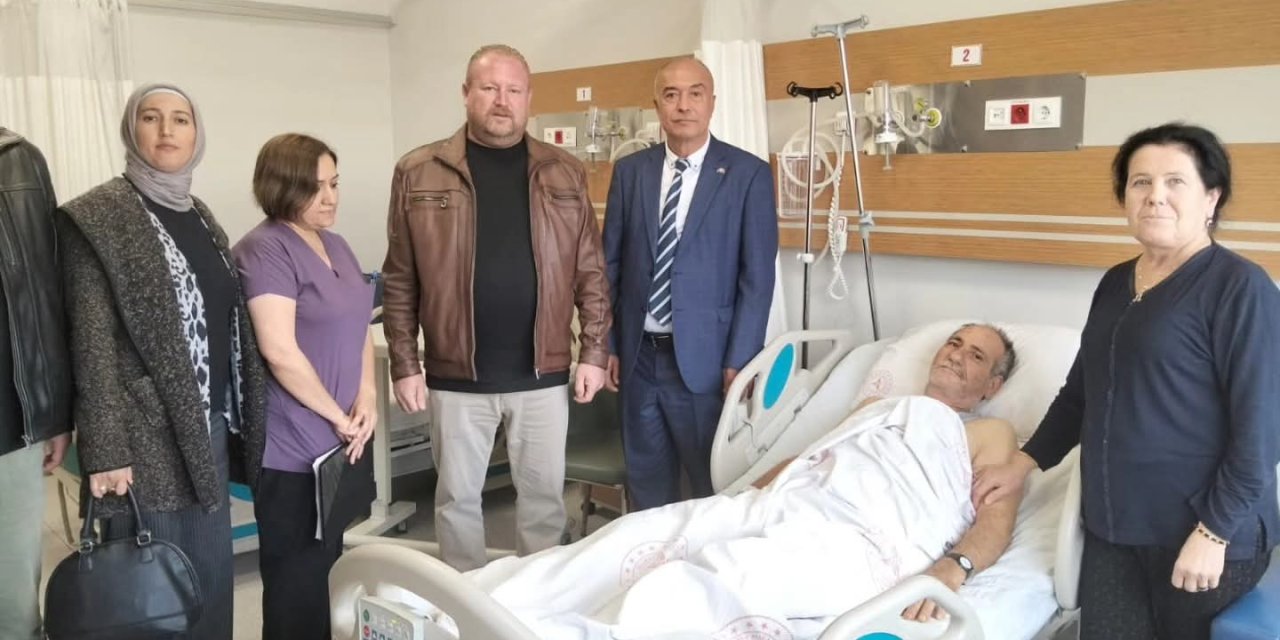 MHP Yatağan İlçe Teşkilatı’ndan Hastalara Moral Ziyareti