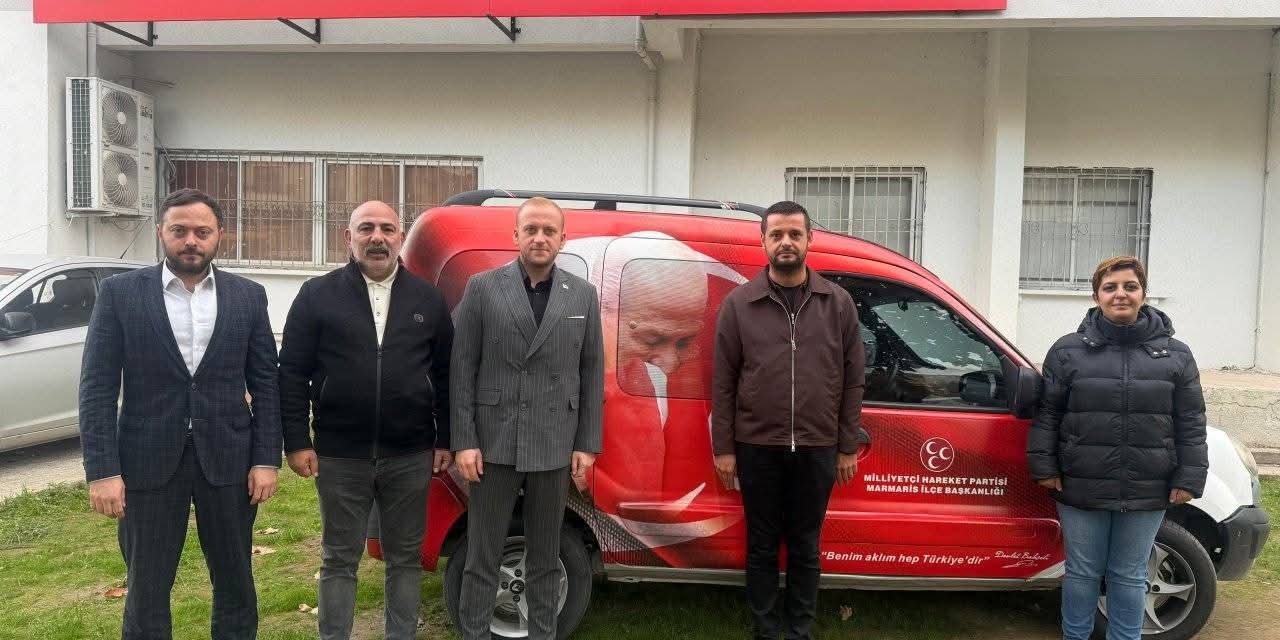MHP Marmaris Teşkilatına Yeni Hizmet Aracı