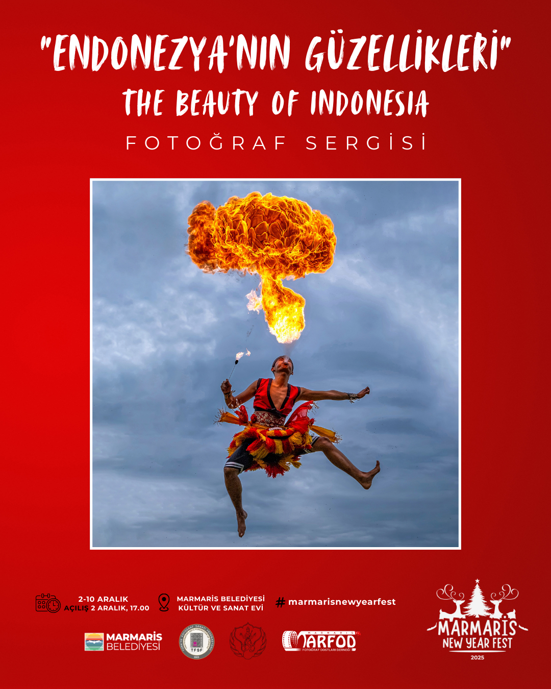 ENDONEZYA’NIN GÜZELLİKLERİ SERGİSİ MARMARİS’TE AÇILIYOR