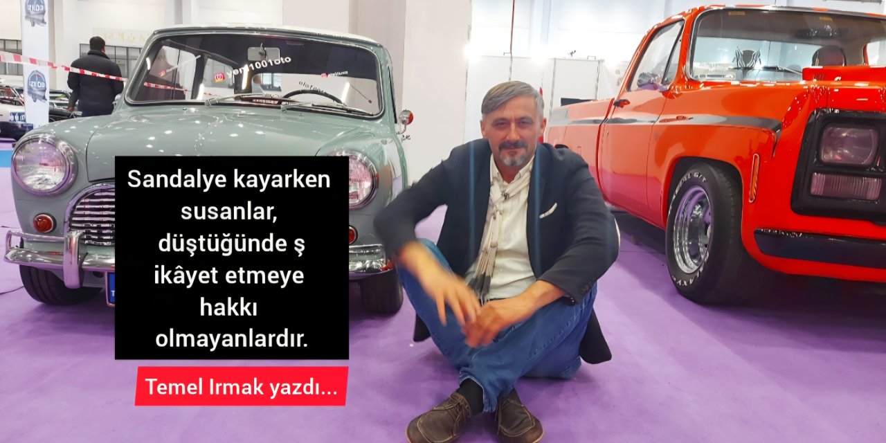 SANDALYE ALTIMIZDAN KAYARKEN