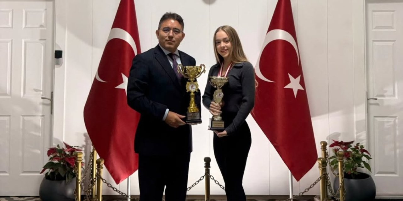 Milli Dansçı Bade Güleryüz’den Kaymakam Nurullah Kaya’ya Ziyaret