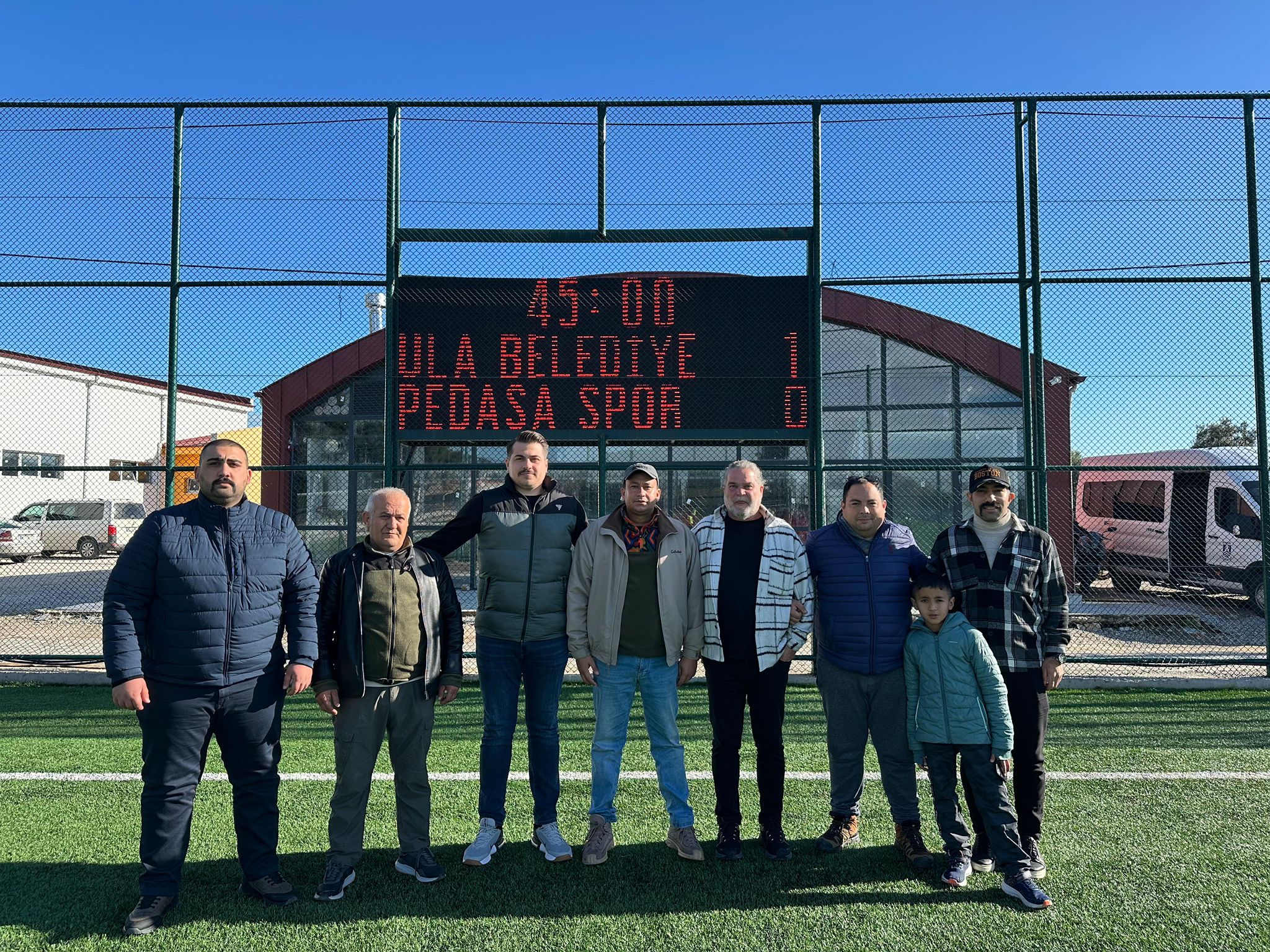 MHP Ula İlçe Teşkilatından Ula Belediye Spor’a Tribün Desteği