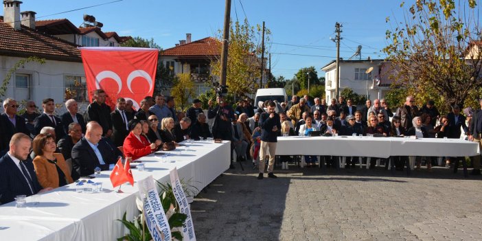 MHP KÖYCEĞİZ İLÇE BAŞKANLIĞI YENİ HİZMET BİNASI AÇILDI
