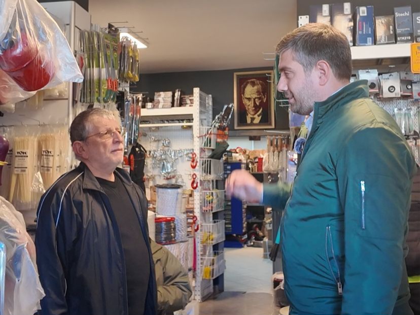 AK Parti Marmaris İlçe Teşkilatından Esnaf Ziyareti