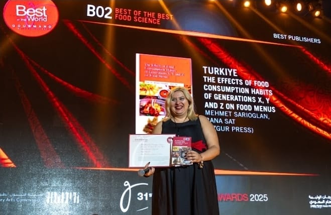 Gourmand World Cookbook Awards’ta Türkiye’ye Dünya Birinciliği