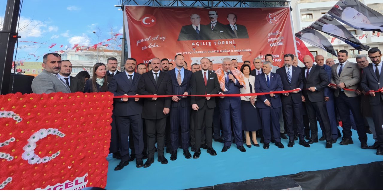 MHP Muğla İl Başkanlığı Yeni Hizmet Binası Açıldı