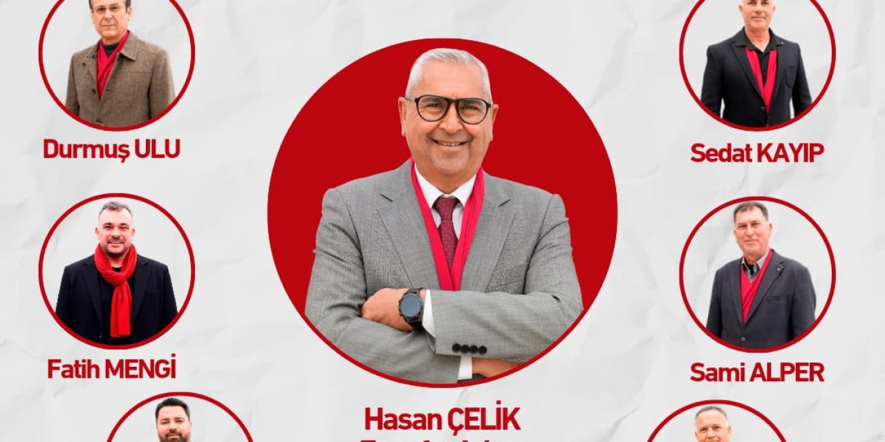 Marmaris Esnaf ve Sanatkârlar Odası Başkan Adayı Hasan Çelik Listesini Açıkladı