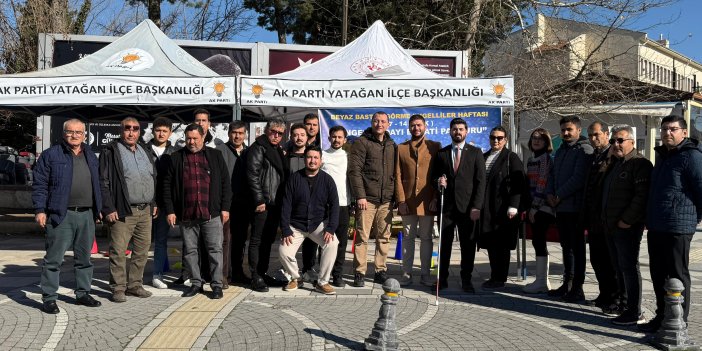 AK Parti’den Yatağan’da Görme Engelliler İçin Empati Parkuru