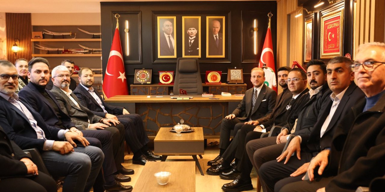 MHP Muğla İl Başkanlığı’na AK Parti Muğla İl Teşkilatından Ziyaret