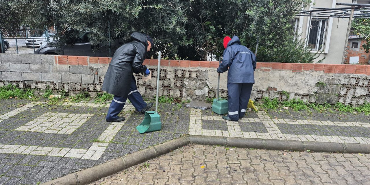 MARMARİS BELEDİYESİ FIRTINA VE SAĞANAKTA SAHADAYDI