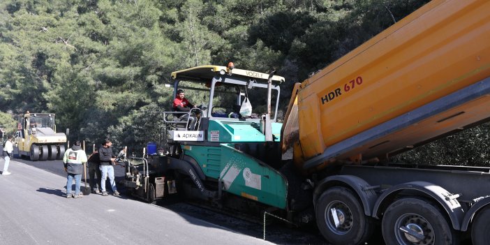 Büyükşehir, Marmaris Adaköy Yolu’nu Yeniledi