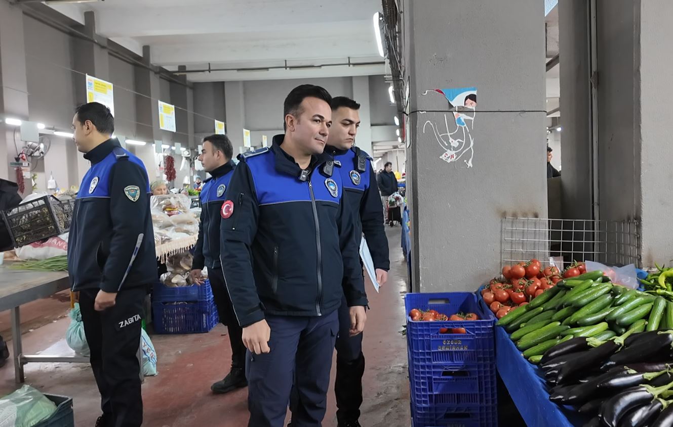 PAZARLARDA DENETİMLER SÜRÜYOR