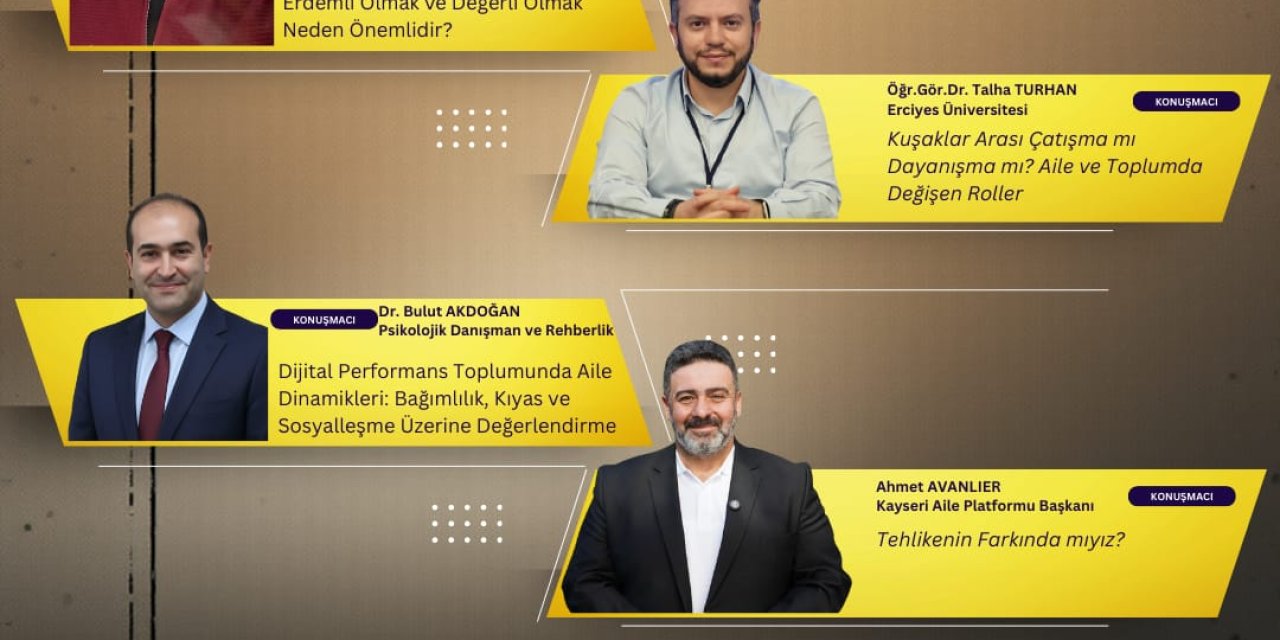 Muğla Aile Platformu’ndan “Türkiye Yüzyılında İnsan, Aile ve Toplum” Paneli