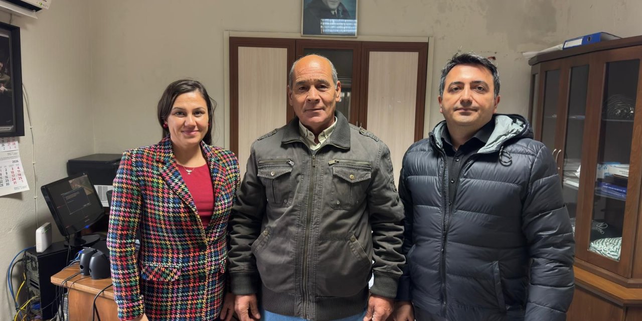 BİRLİKTE 100 BİN OLALIM' İÇİN MUHTARLARA ZİYARET