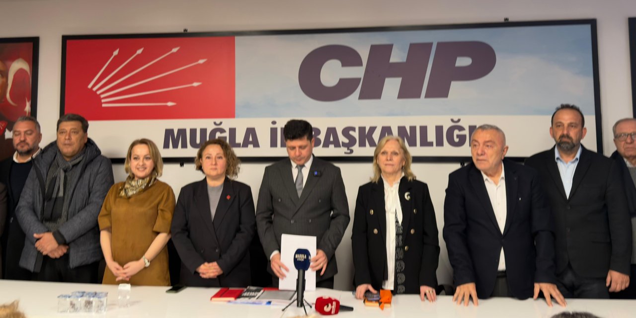 CHP Muğla İl Başkanı Nail Kızıl “Muğla’nın Suyu Rant ve Algı Politikalarına Kurban Edilemez”