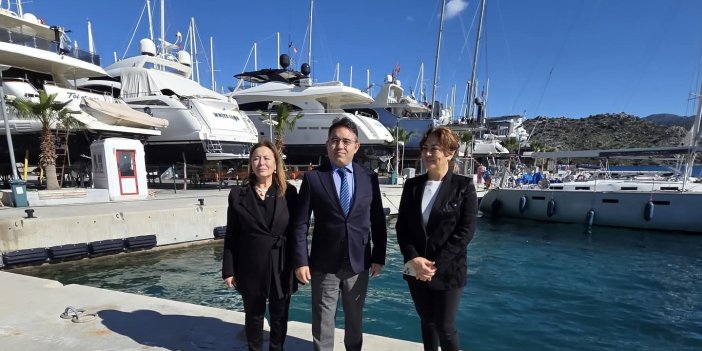 Kaymakam Nurullah Kaya’dan Bozburun Tersane Bölgesi’ne Yerinde İnceleme