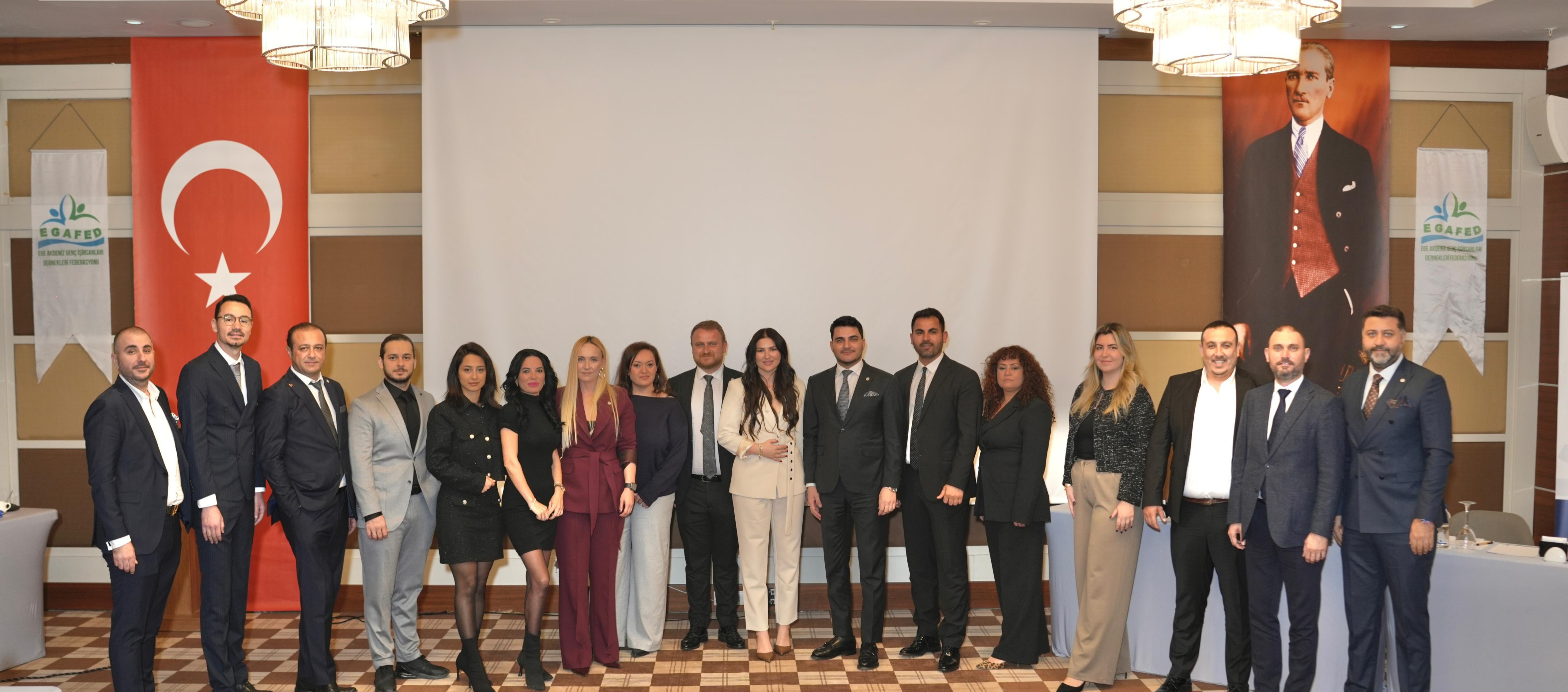 EGAFED 11. Dönem Başkanı Burcu Erdemir Oldu